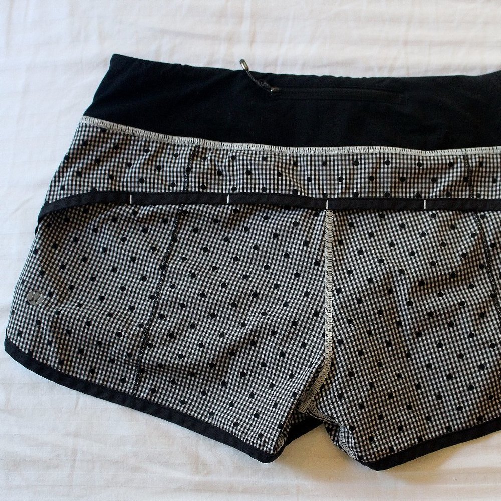 Lululemon polka dot Run Speed shorts